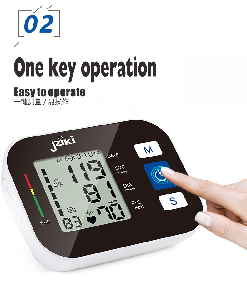 JZIKI 2020 Health monitoring devices digital electronic blood pressure monitors with usb